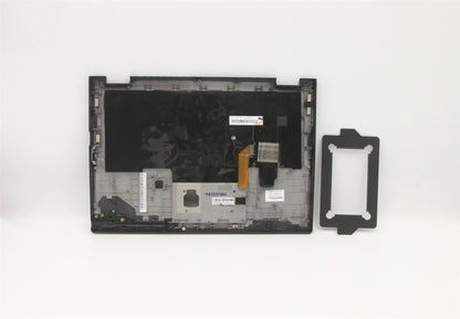 Lenovo Yoga X390 Clavier Palmrest Top Cover Italien Noir Rétroéclairé 02HL526