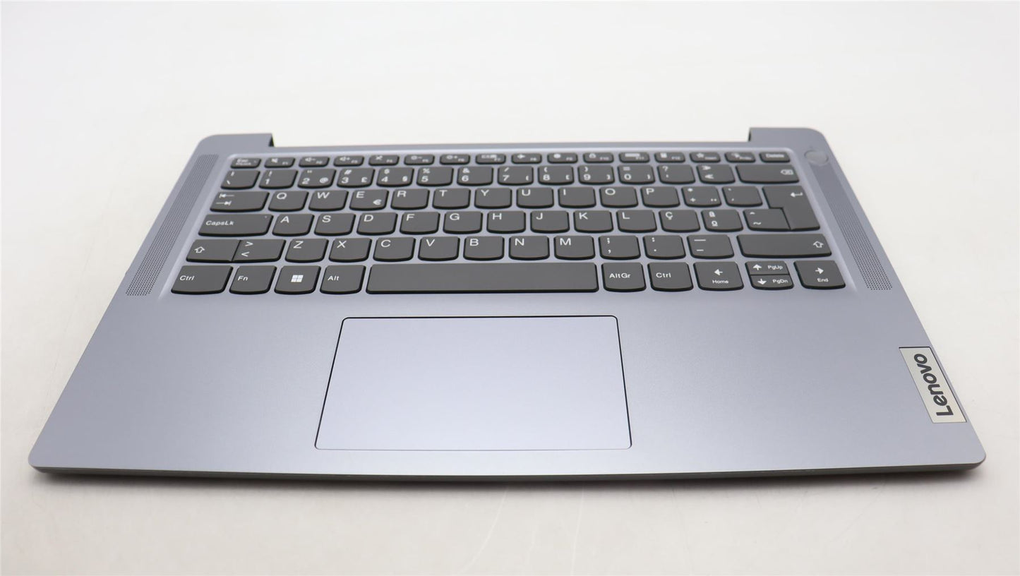 Lenovo IdeaPad 3 14IAH8 Palmrest Cover Touchpad Keyboard Portuguese 5CB1M46400