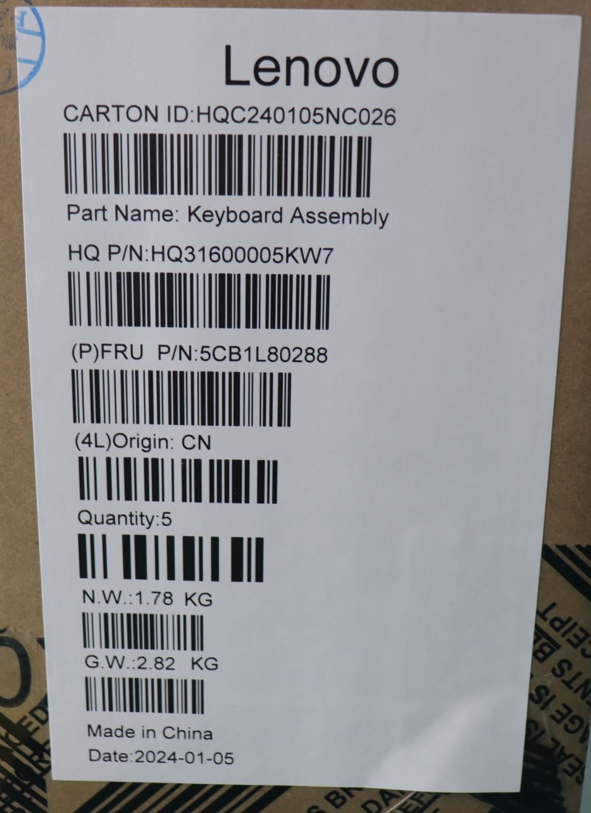 Lenovo Yoga 7 14APH8 Palmrest Cover Touchpad Keyboard Greek 5CB1L80288