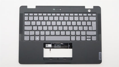 Lenovo 13w Keyboard Palmrest Top Cover Belgian Black Backlit 5M11F25911