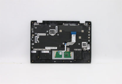 Lenovo Notebook 100e 2nd Keyboard Palmrest Top Cover US Black 5CB1B02531