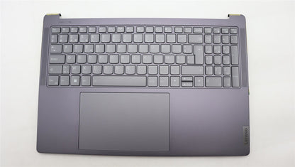 Lenovo Yoga 9 16IRP8 Palmrest Cover Touchpad Keyboard Belgian 5CB1L55111