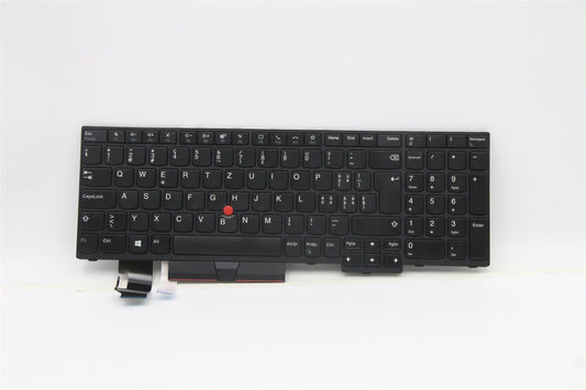 Lenovo ThinkPad P15s 1 P15s 2 T15 2 T15 Keyboard Swiss Black 5N20V78057