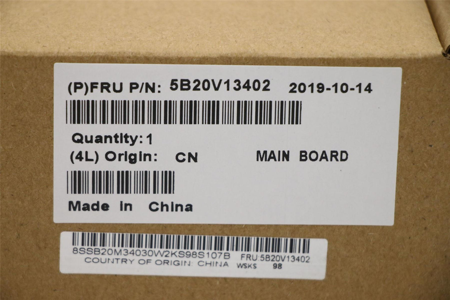 Lenovo Yoga X1 3rd Gen Motherboard Mainboard 5B20V13402