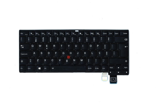 Genuine Lenovo ThinkPad T460p Keyboard Portuguese Black Backlit 00UR417