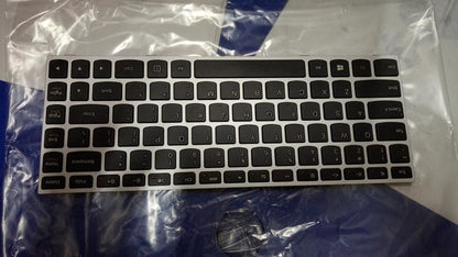 Lenovo US-T5G1-CCY-BlackKeySilverFrame-KBD US English Keyboard 25215100