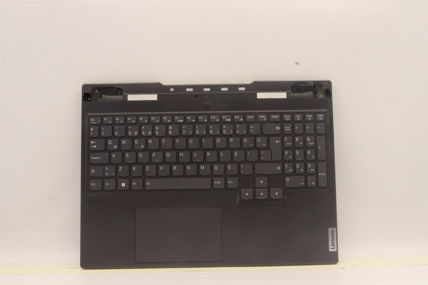 Lenovo S7 16IAH7 Palmrest Cover Touchpad Keyboard Turkish Storm Grey 5CB1J04405