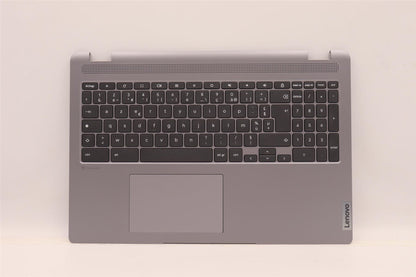 Lenovo Flex IP 3 15IJL7 Palmrest Cover Touchpad Keyboard French Grey 5CB1H24838