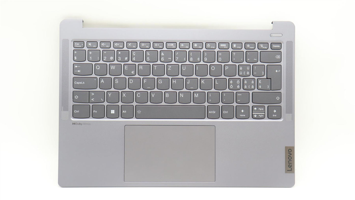 Lenovo IdeaPad 5 14IRH8 Palmrest Cover Touchpad Keyboard Switzerland 5CB1K97062