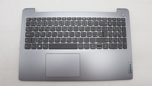Lenovo IdeaPad 3 15ABA7 Palmrest Cover Touchpad Keyboard Arctic Grey 5CB1H78319