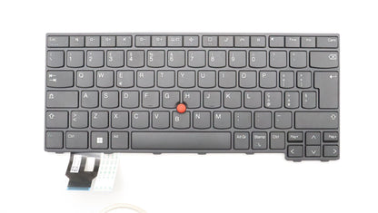 Lenovo ThinkPad P14s 4 P14s 3 L14 4 T14 4 Clavier Italien Noir 5N21D68287