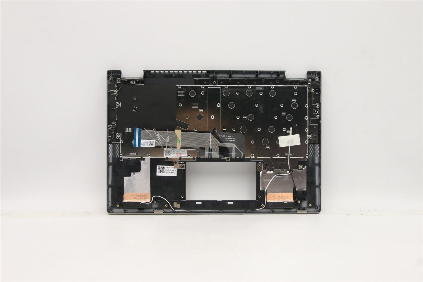 Lenovo IdeaPad 5-14ALC05 Palmrest Cover Keyboard Nordic Grey 5CB1C19342