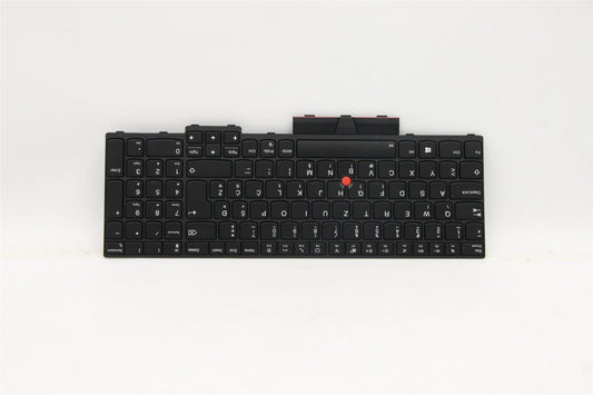 Lenovo ThinkPad P17 Gen 1 Keyboard Slovenian Black Backlit 5M10Z54362