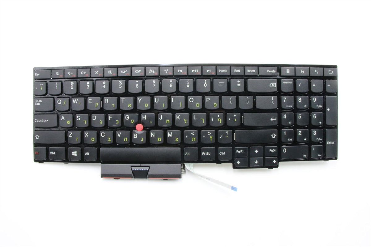 Genuine Lenovo ThinkPad Edge E530 E530c E535 E545 Keyboard Hebrew Black 04Y0278
