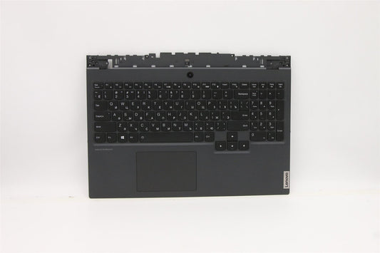 Lenovo 5 15IMH6 Palmrest Cover Touchpad Keyboard Russian Black 5CB1D12481