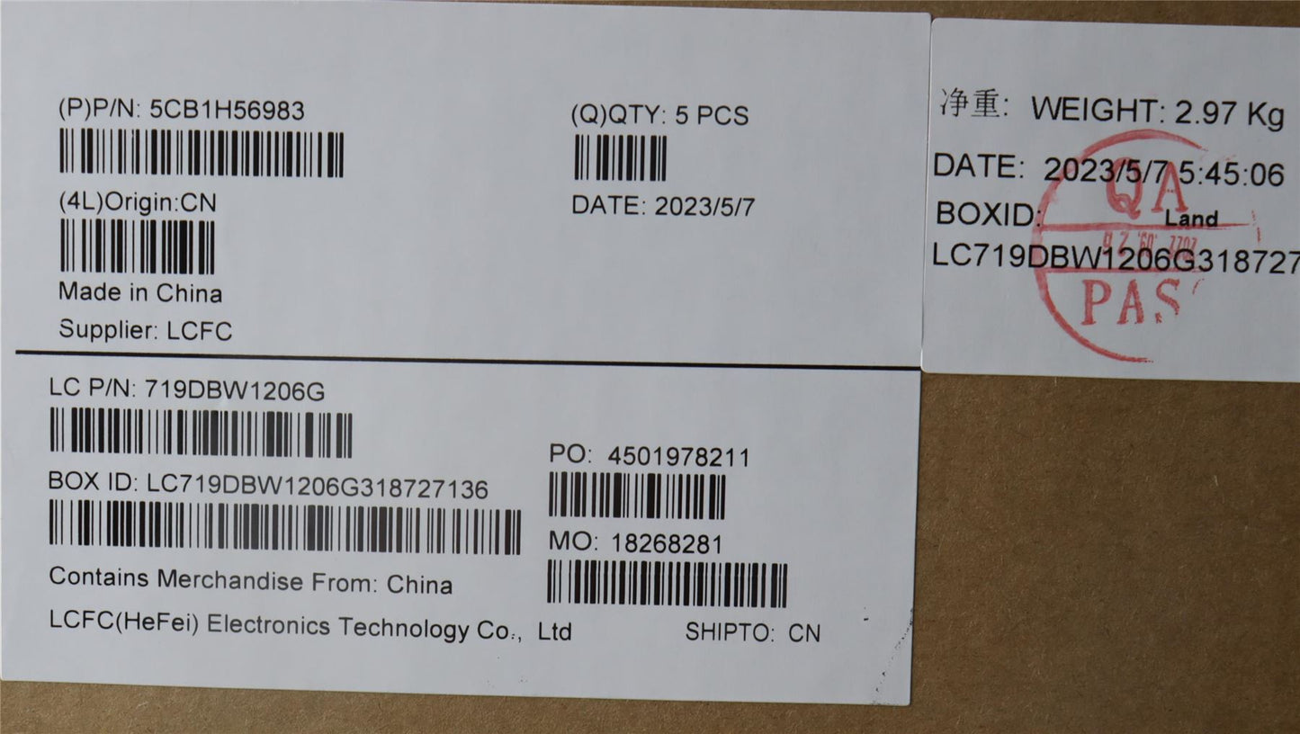 Lenovo Upper Case ASM_NORDIC L82RJNFPAGBL 5CB1H56983