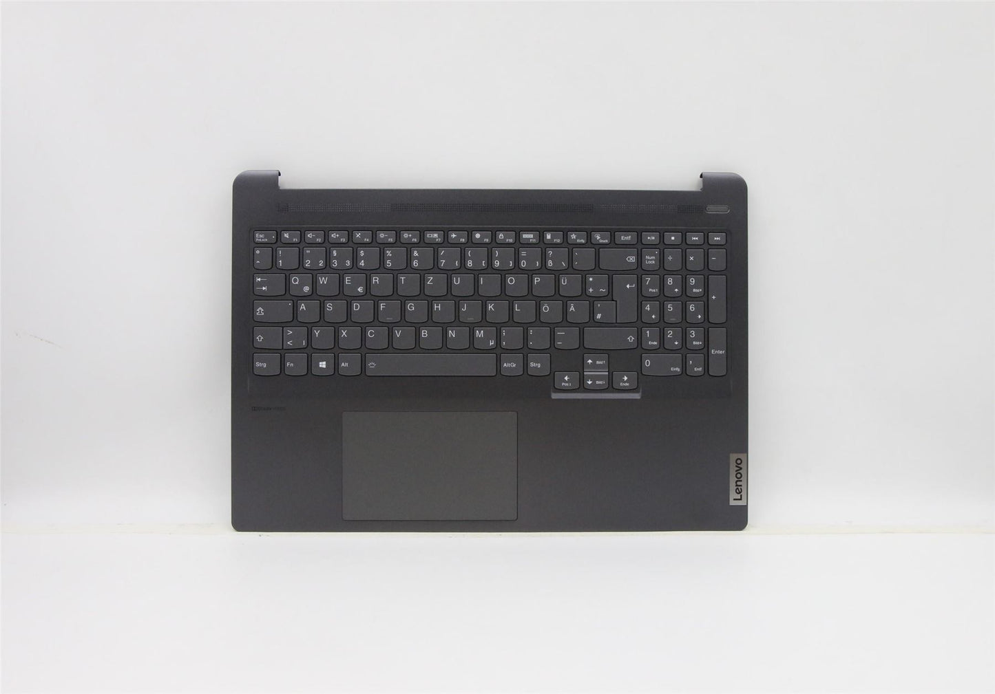 Lenovo IdeaPad 5 16IHU6 Palmrest Cover Touchpad Keyboard German Black 5CB1C87025