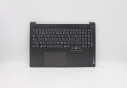 Lenovo IdeaPad 5 16IHU6 Palmrest Cover Touchpad Keyboard German Black 5CB1C87025