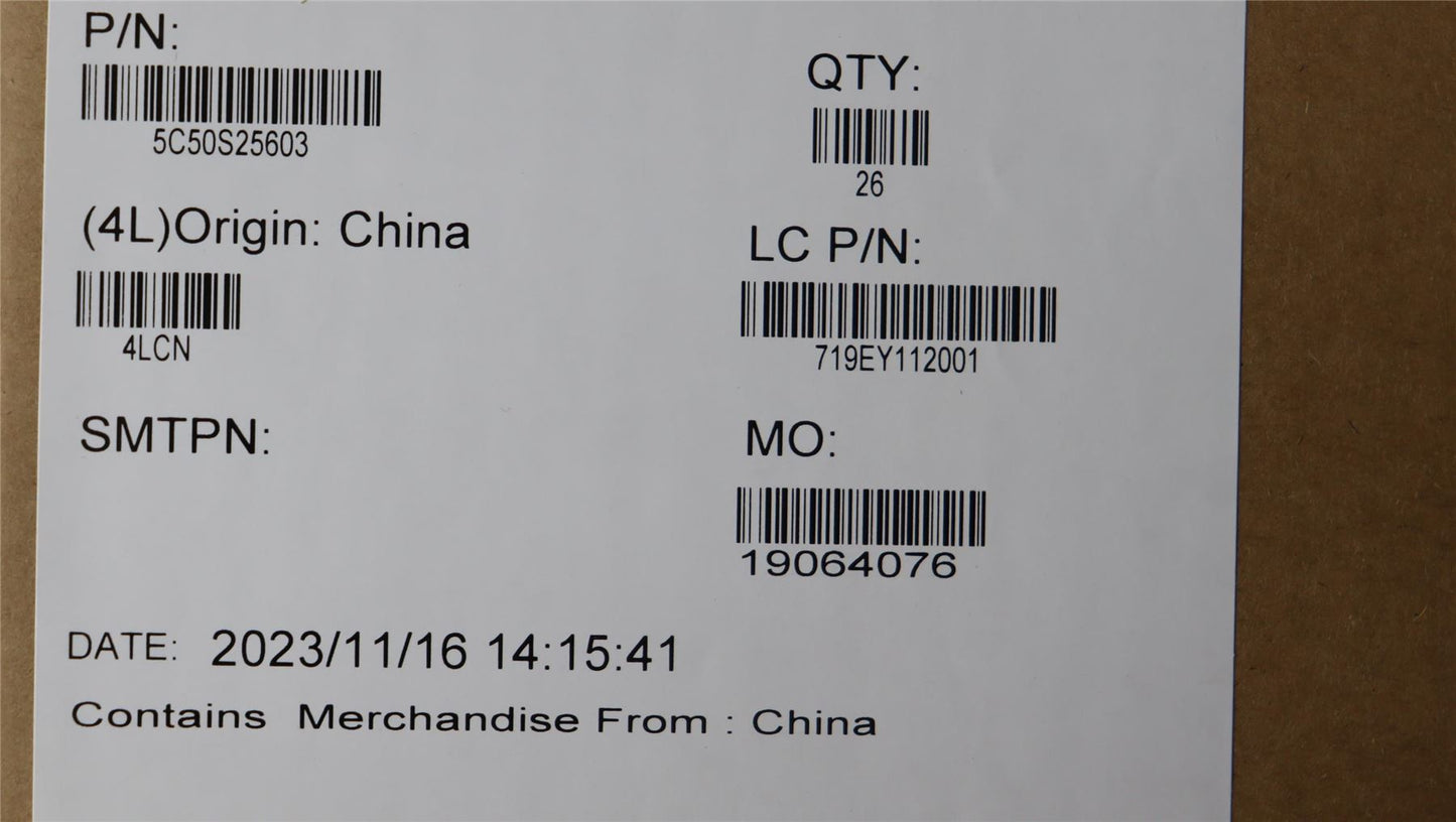 Lenovo CARDPOP L 83DF USB/B1 5C50S25603