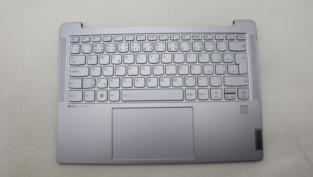 Lenovo Yoga 6 14IRH8 Palmrest Cover Touchpad Keyboard Mineral Grey 5CB1L88152