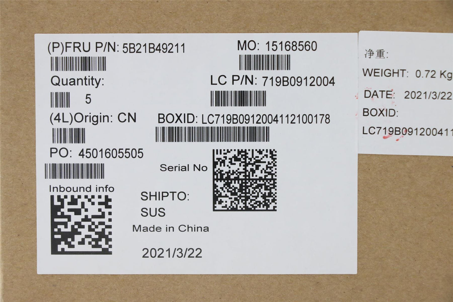 Lenovo MB 82BA NOK N4000UMA4G64GEMMC 5B21B49211