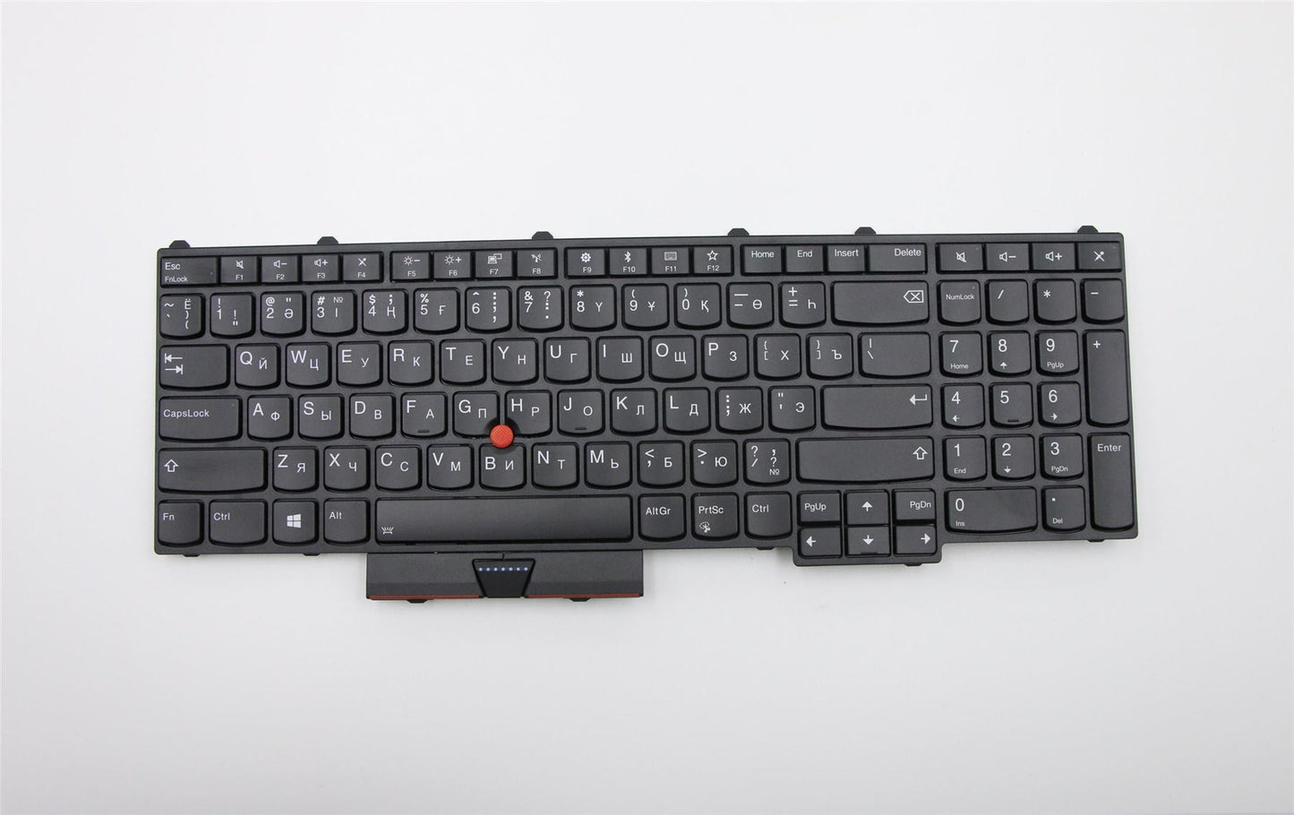 Lenovo ThinkPad P51 P71 Keyboard Kazakh Black Backlit 01HW300