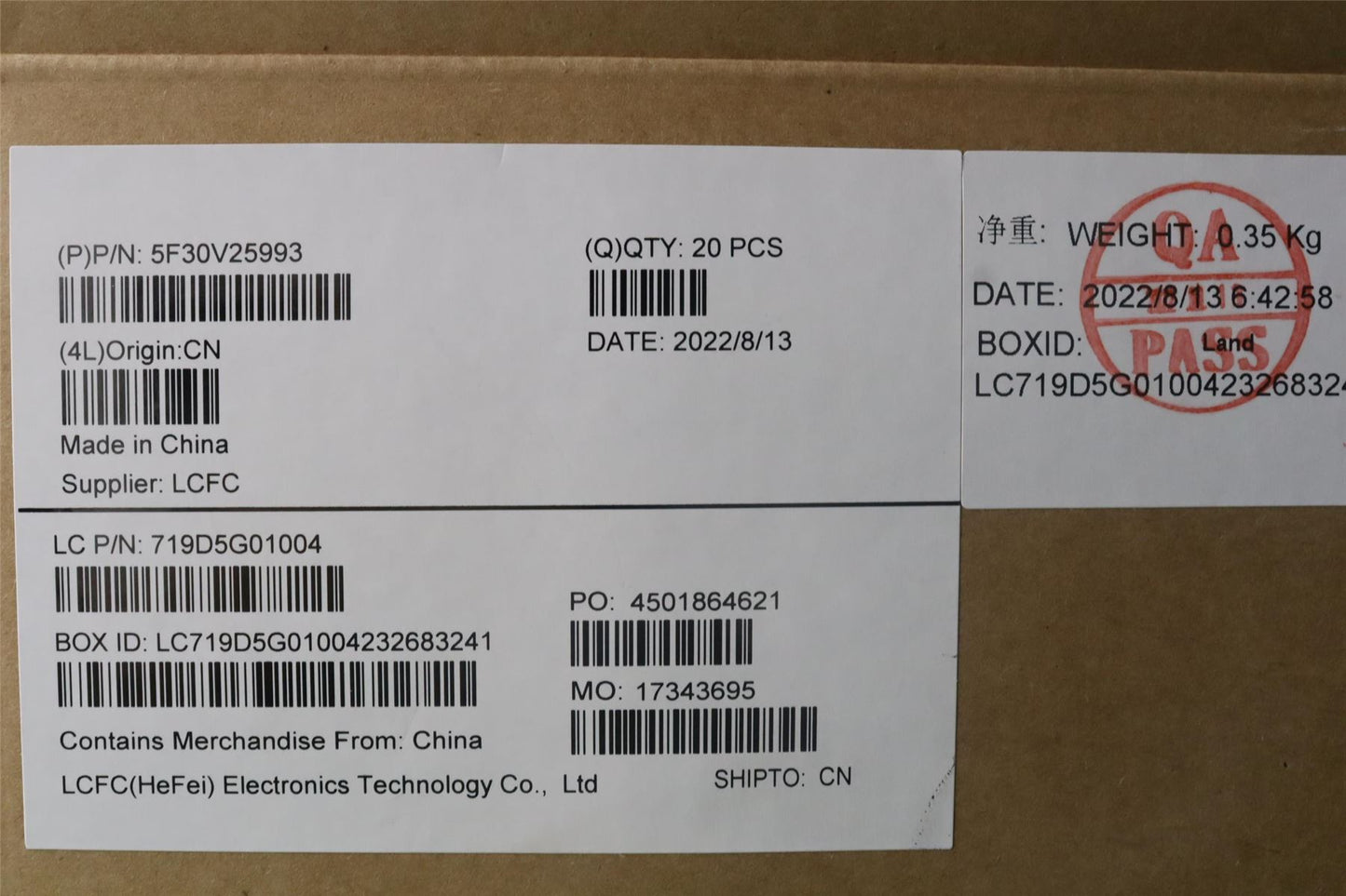 Lenovo FRU FPR BK RND PTC GX-JYT 5F30V25993