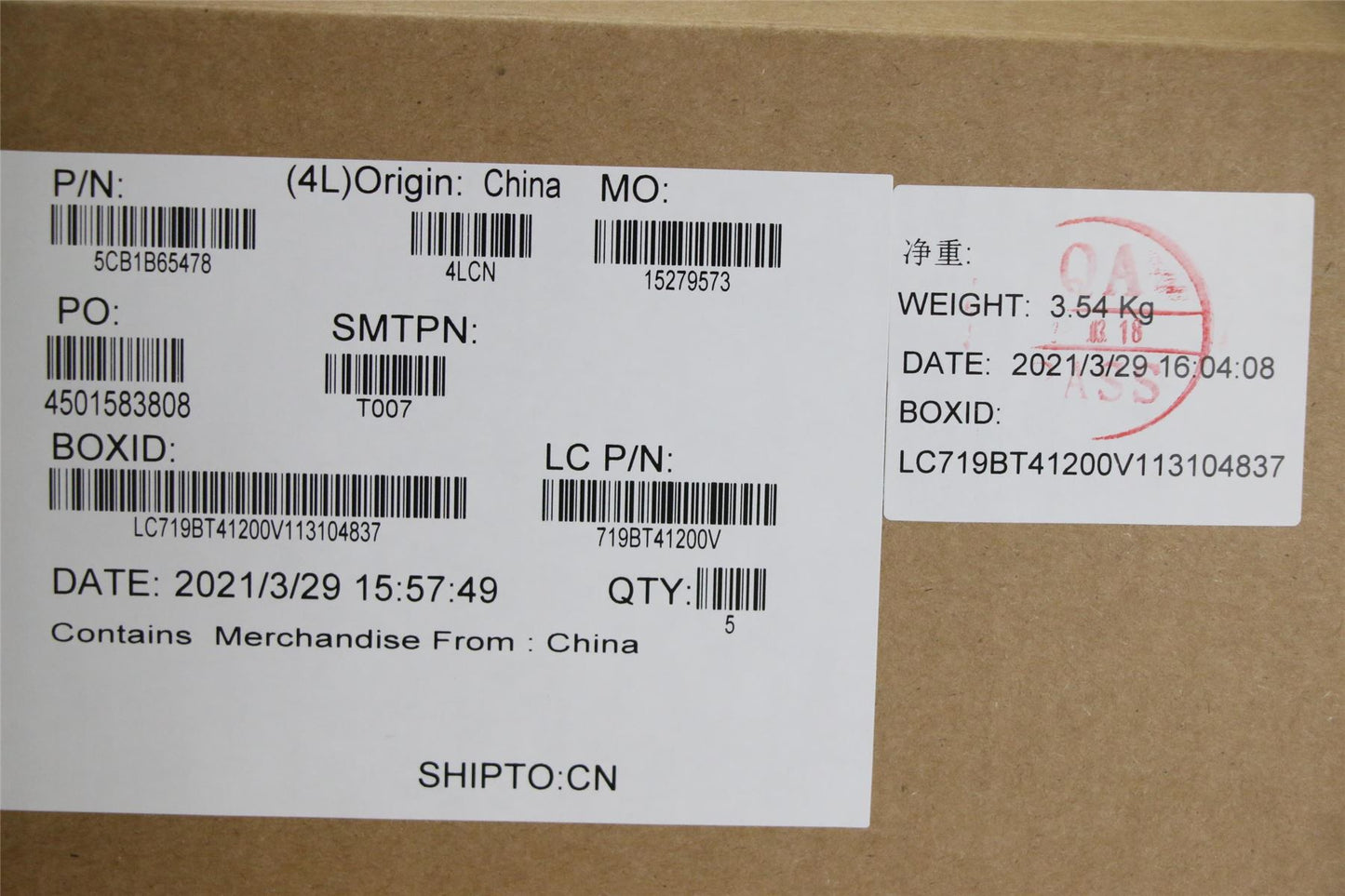Lenovo IdeaPad 3 15ITL6 3 15ALC6 Palmrest Cover Touchpad Keyboard 5CB1B65478