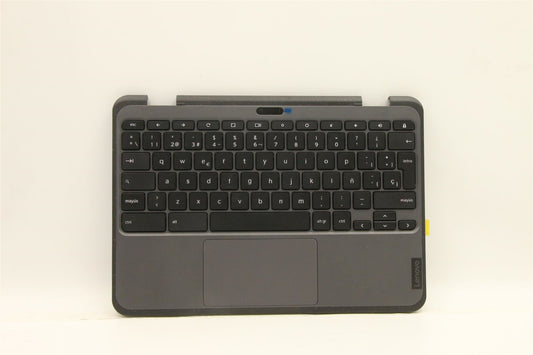 Lenovo Chromebook 300e Gen 3 Palmrest Cover Touchpad Keyboard Spanish 5M11C94769