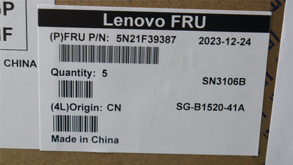 Lenovo NB_KYB CS22 P16 GR-BL,LTN,TUR F Greek Turkish Keyboard 5N21F39387