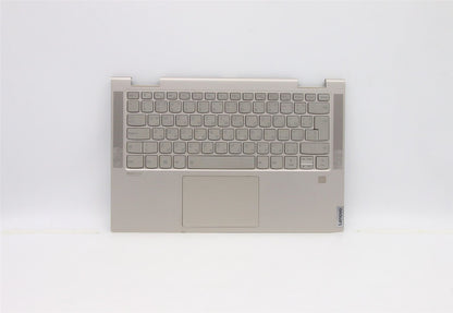 Lenovo C740 14IML Palmrest Cover Touchpad Keyboard Bulgarian Mica 5CB0U43985