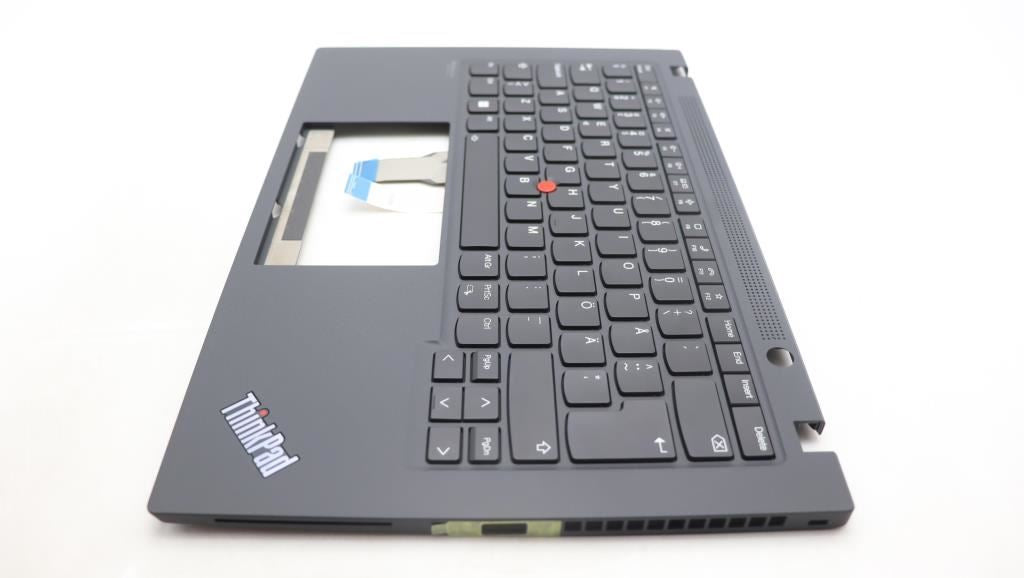 Lenovo ThinkPad T14s Gen 2 Keyboard Palmrest Top Cover Black Backlit 5M11F24644