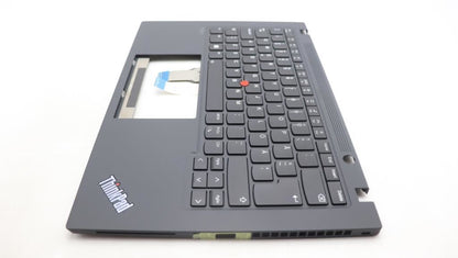 Lenovo ThinkPad T14s Gen 2 Keyboard Palmrest Top Cover Black Backlit 5M11F24644
