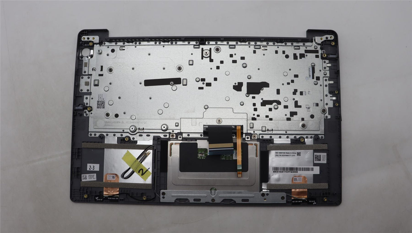 Lenovo IdeaPad 3 14IAH8 Palmrest Cover Touchpad Keyboard US Europe 5CB1M46177