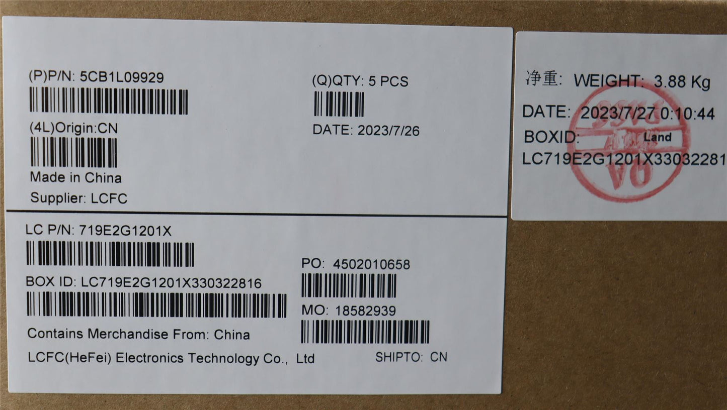 Lenovo Upper Case ASM_BEL L82WQ WH WT WOL 5CB1L09929