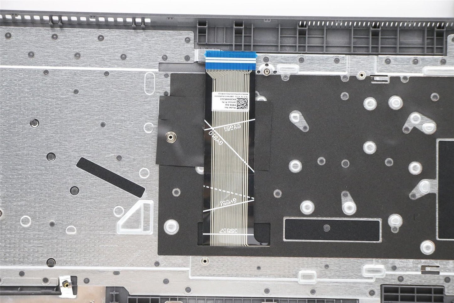 Lenovo V17 G2-ITL Keyboard Palmrest Top Cover Swiss Grey 5CB1D01895