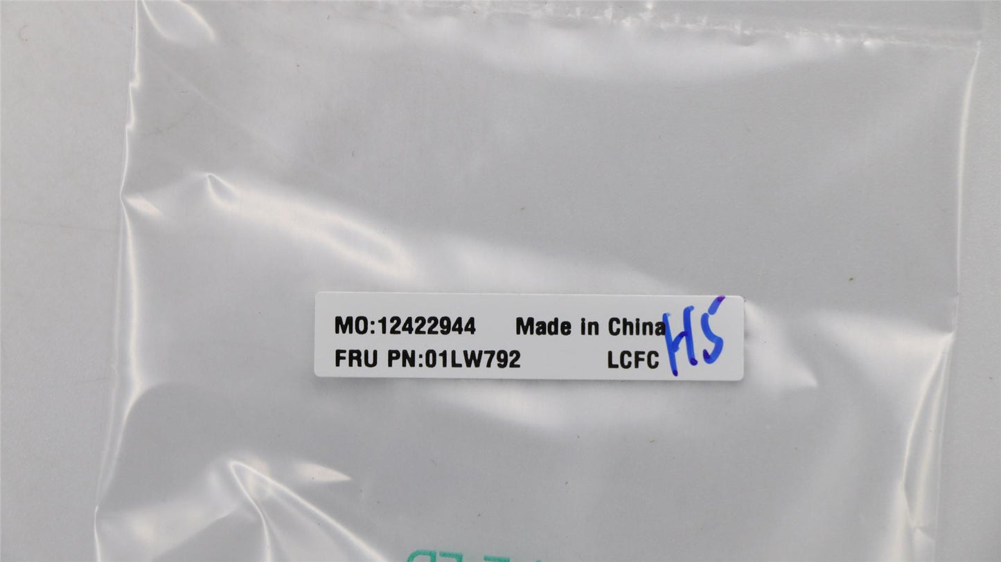 Lenovo 01LW792 MECHANICAL FRU name plate