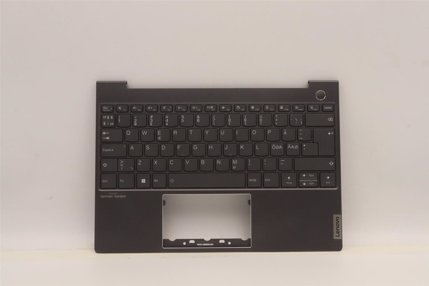 Lenovo ThinkBook 13x G2 IAP Palmrest Cover Touchpad Keyboard Nordic 5CB1H24699
