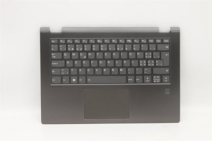 Lenovo Yoga 530-14IKB Keyboard Palmrest Top Cover Swiss Black Backlit 5CB0R08470