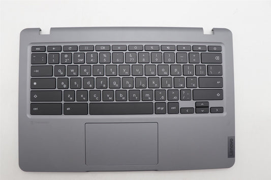 Lenovo 14e Gen3 Keyboard Palmrest Top Cover Ukrainian Black Backlit 5M11L61263