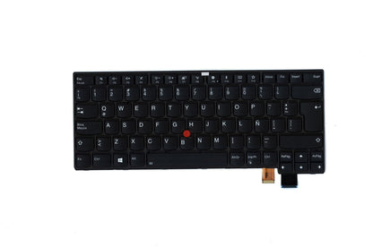 Lenovo ThinkPad T470s 13 Gen 2 Keyboard Latin Spanish Black Backlit 01EN726