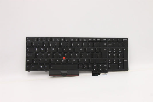 Lenovo ThinkPad T15g Gen 2 P15 Gen 2 s Keyboard Turkish Black Backlit 5N21B44388