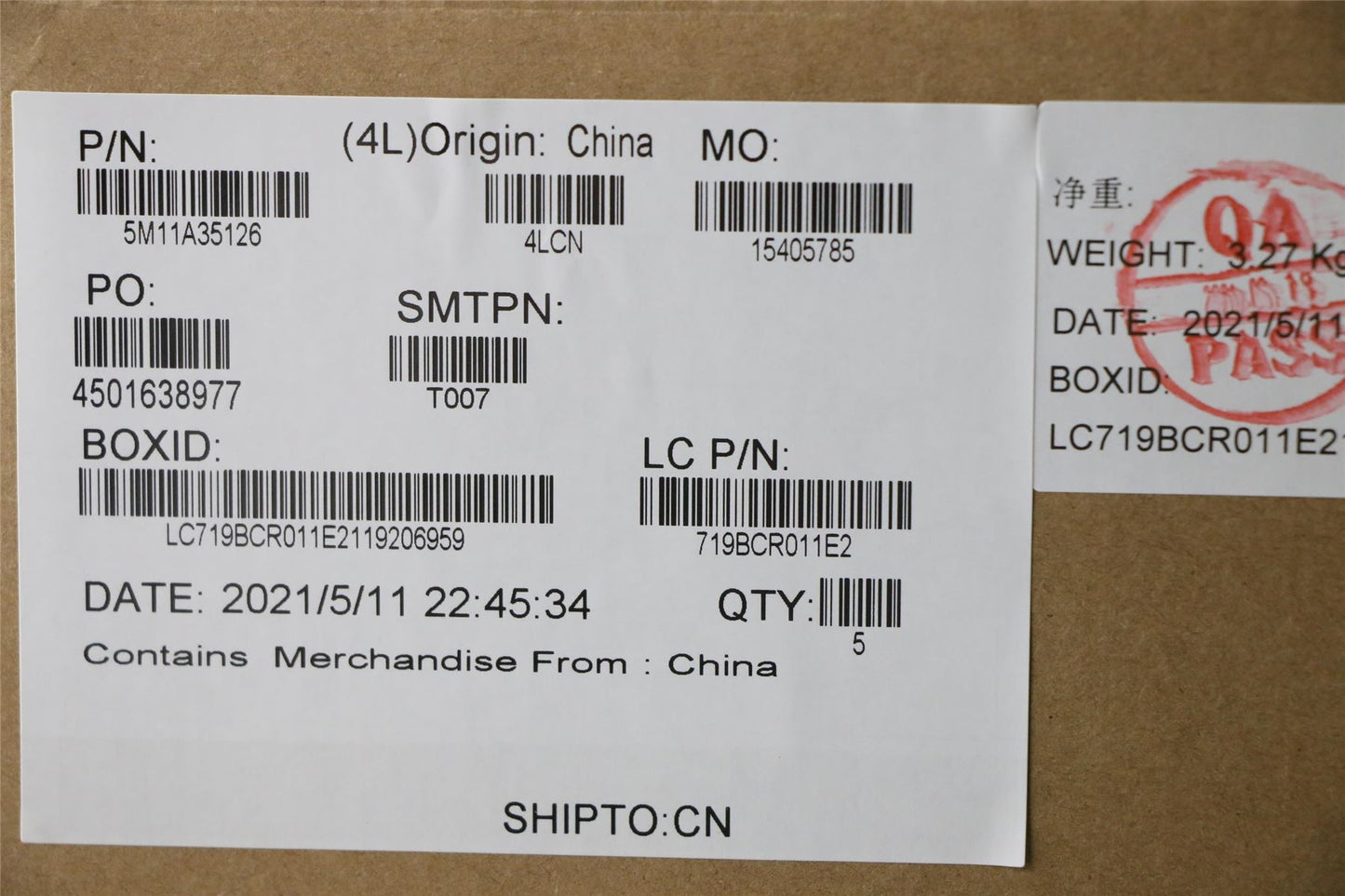 Lenovo ThinkPad E14 2 Keyboard Palmrest Top Cover US Europe Black 5M11A35126