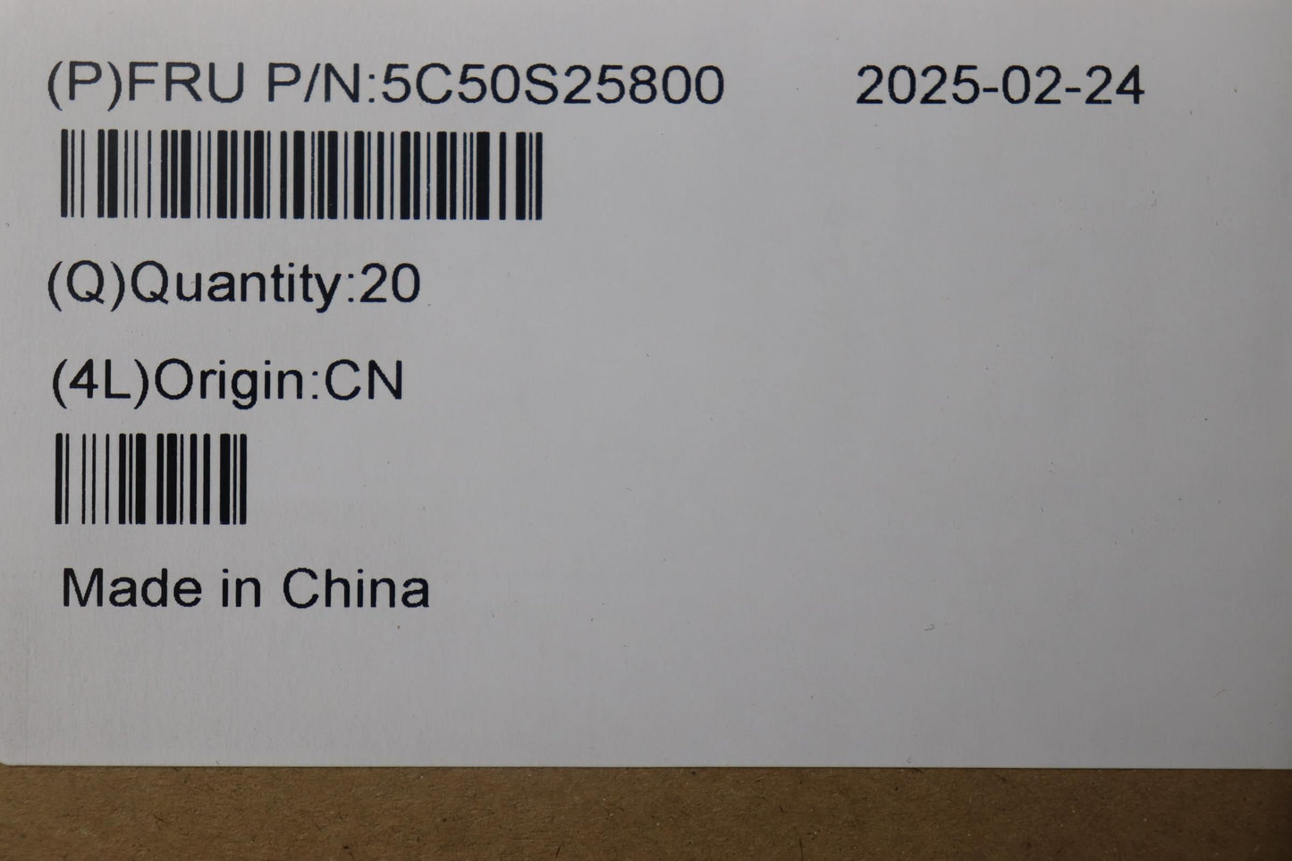 Lenovo CARDPOP C 83KF I/O Board 5C50S25800