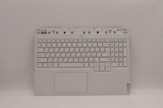 Lenovo 5 16IAH7H Palmrest Cover Touchpad Keyboard Russian Blue 5CB1F38573