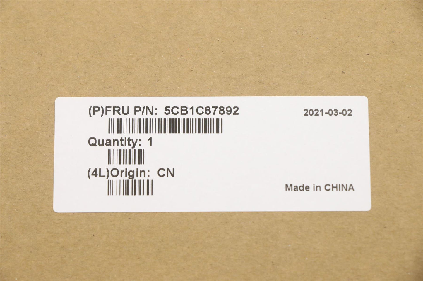 Lenovo Upper Case ASM_ENG W 82HU FB AB 5CB1C67892