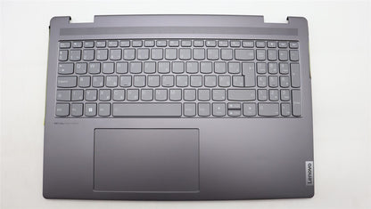 Lenovo Yoga 7 16IAH7 Palmrest Cover Touchpad Keyboard Hungarian 5CB1J04003