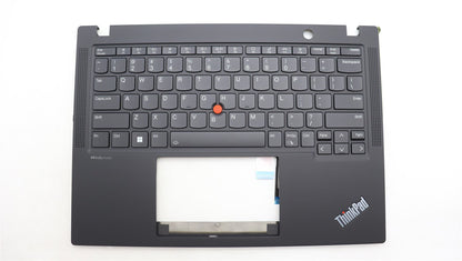 Lenovo ThinkPad X13 Gen 4 Keyboard Palmrest Top Cover US Black 5M11L85905