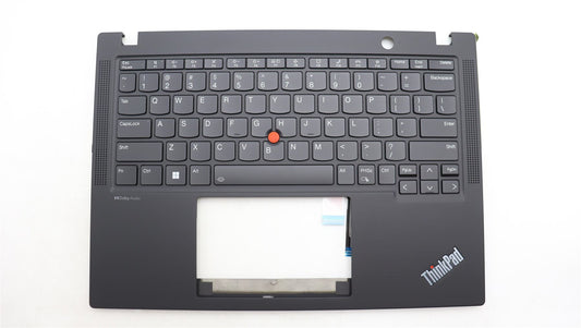 Lenovo ThinkPad X13 Gen 4 Keyboard Palmrest Top Cover US Black 5M11L85905