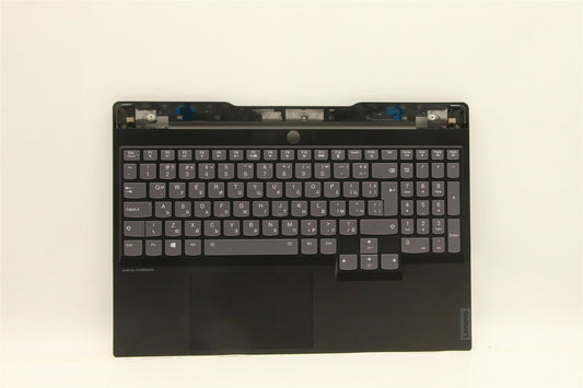 Lenovo S7 15ACH6 Palmrest Cover Touchpad Keyboard Bulgarian Black 5CB1C93705